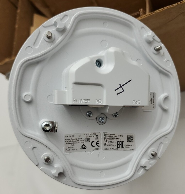 AXIS Q1765-LE Bullet-Style Outdoor Network Camera PT-Mount gallery