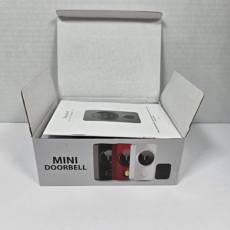 Mini Wireless Doorbell Camera Real Time 2 Way Audio WiFi Compatible Night Vision gallery