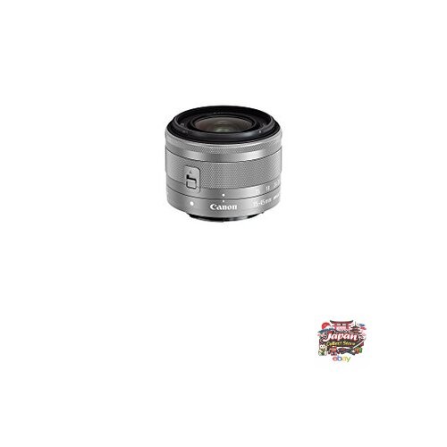 Canon EF-M15-45mm F3.5-6.3IS STM Standard Zoom Lens Silver Compatible with