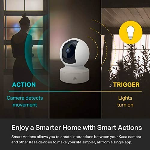 1080p Indoor Pan/Tilt Security Camera - Baby & Pet Monitor, Motion Detection, 2- gallery