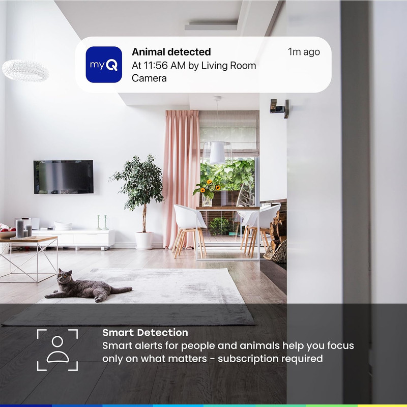 Myq Indoor Plug-In Security Camera Gen 2 – 2K Smart Wi-Fi Camera with Night Visi gallery