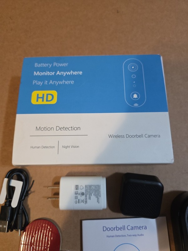 WiFi Video Doorbell, Wireless, Two-Way Audio, AI Human Detection gallery