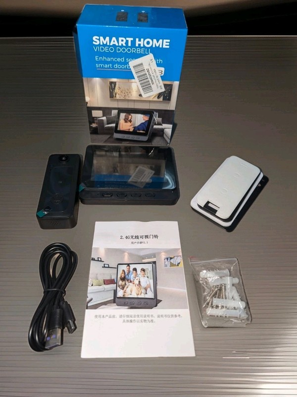 Smart Home 4.3″Video Doorbell Home Display Wireless Intercom HD Video Monitor