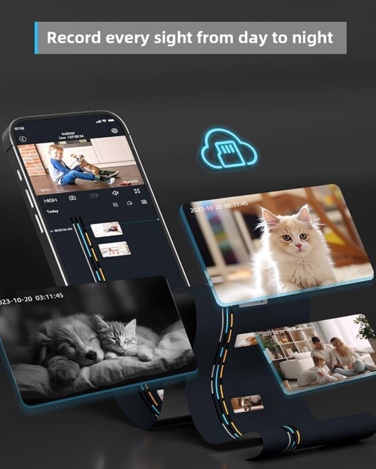 Blurams Smart Pan-Tilt Camera Some Lite 2 2k UltraHD gallery