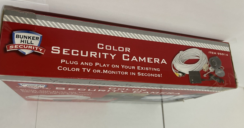 Bunker Hill Security Color Security Camera Model 95914 – Open Box / Incomplete gallery