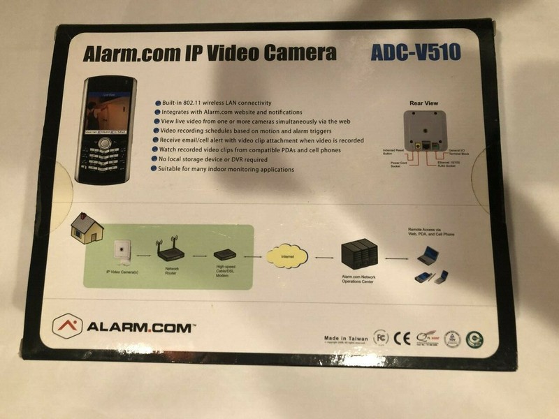WIRELESS SECURITY ALARM.COM VIVINT WIFI VIDEO CAMERA ADC-V510 gallery