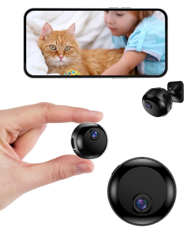 Indoor Camera Wireless 1080P Wi-Fi Camera for Home Security Pet Monitoring, M…