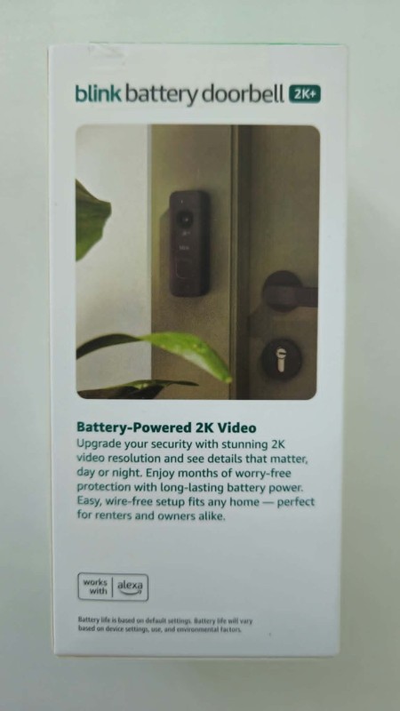 Blink Battery Doorbell 2k+ Plus Enhanced Audio Brand New Fast Shipping gallery