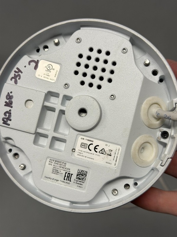 Axis M3037-PVE 360 Degree Camera - Missing Clear Cover gallery