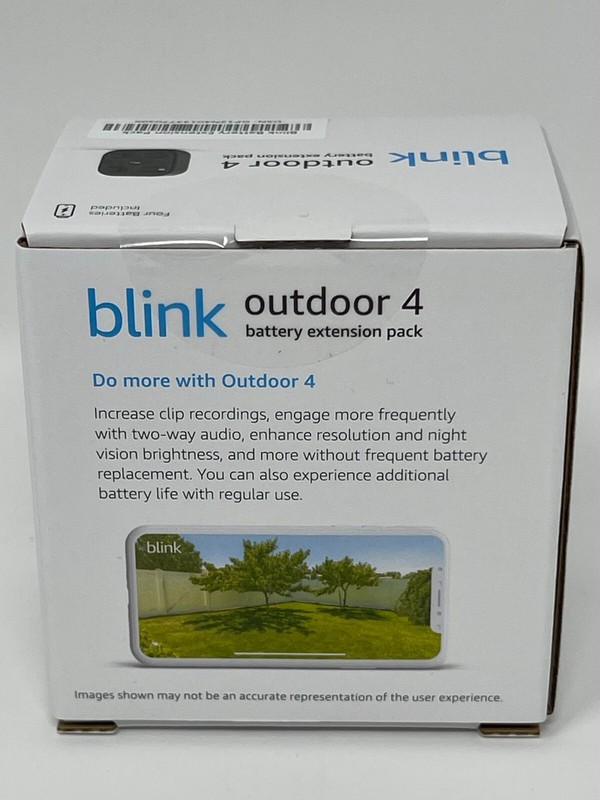 Blink Outdoor 4 Battery Extension Pack Accessory for Outdoor 4 Security Cameras. gallery