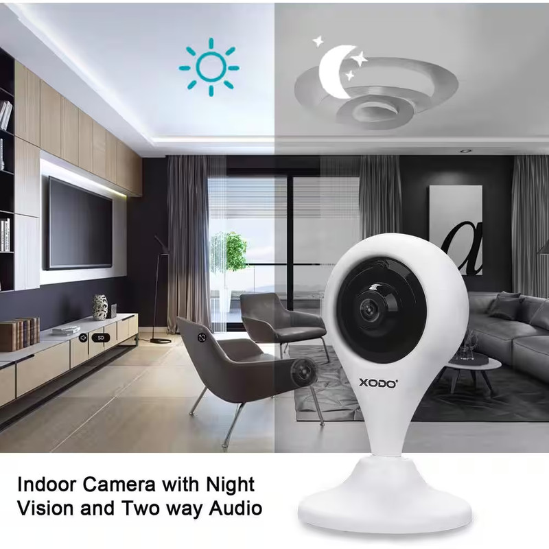 Smart Home Wifi Security Camera with Two-Way Talk, App Control, Motion Detection gallery