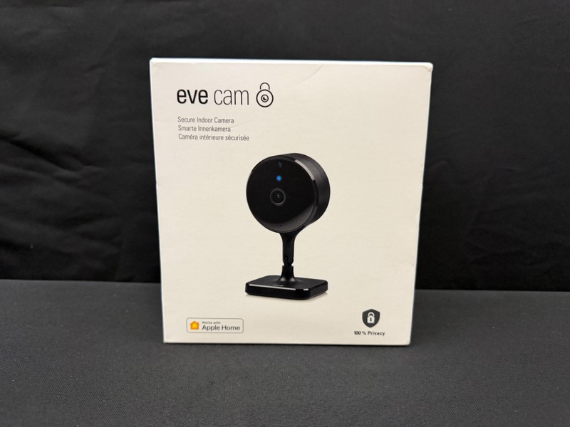 eve cam Wireless Secure Indoor Surveillance Security Camera In Box - Used Great gallery