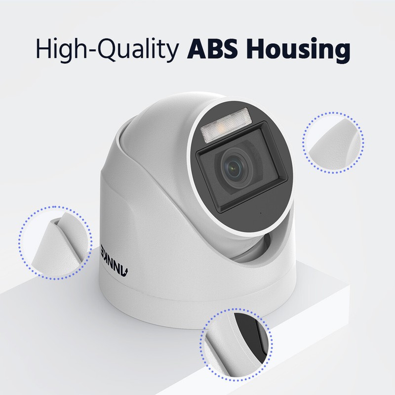 ANNKE 5MP CCTV Color Night Vision Security Camera Audio Recording Outdoor IP67 gallery