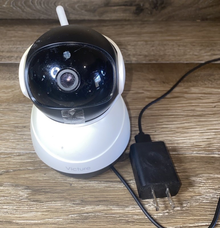 Victure PC530 White Wi-Fi 1080P Night Vision Baby Monitor Home Security Camera
