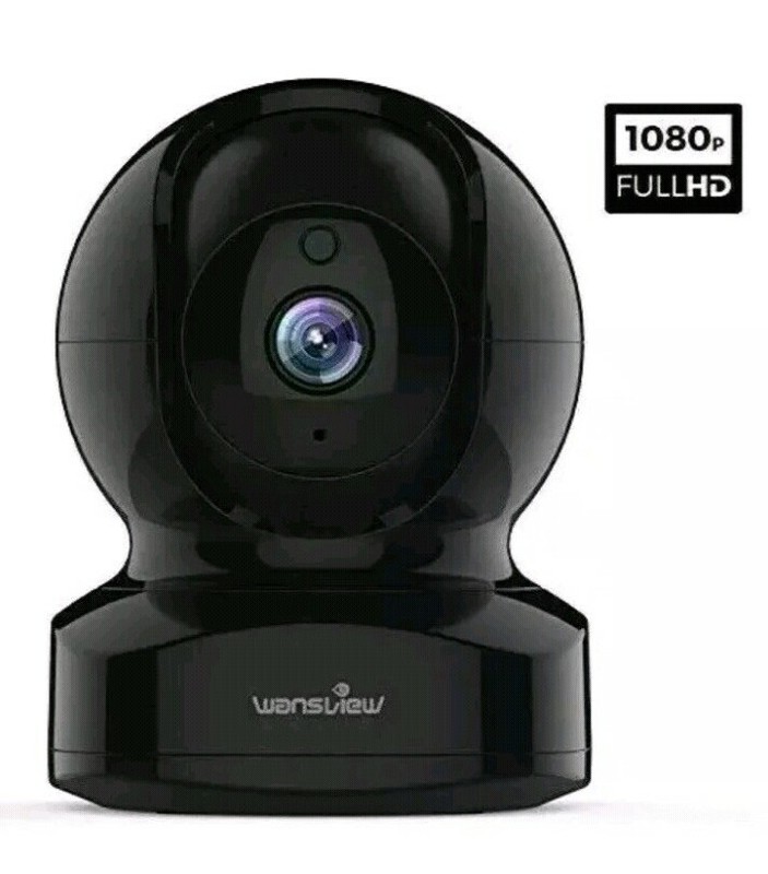 Wansview Q5 IP Camera, Wireless Security Camera 1080P HD Black gallery