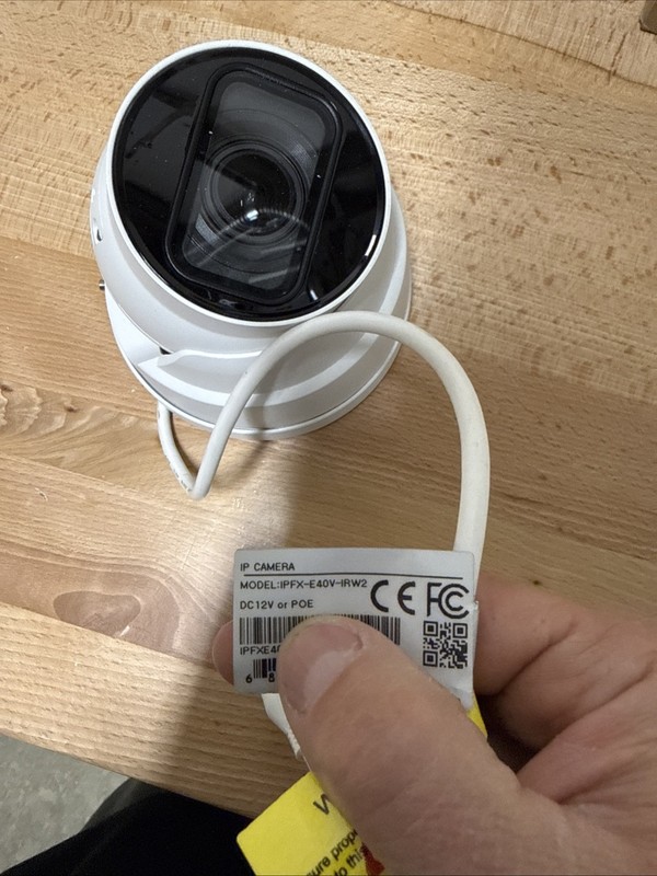IC Realtime IPFX-E40V-IRW2 4MP IP In/Outdoor Turret Camera gallery