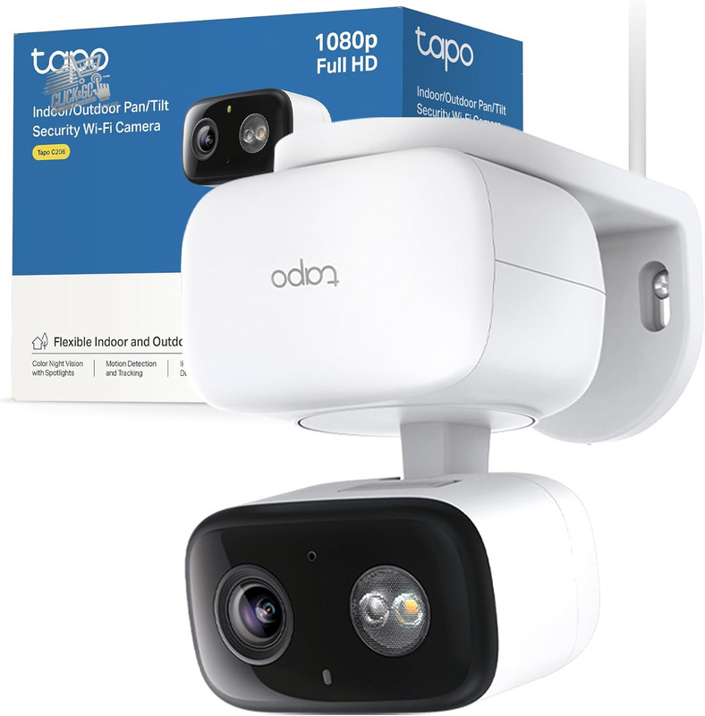 TAPO C206 IP65 360 DOME IP OUTDOOR WIFI CAMERA WHITE CAMERA HD CAMCORDER