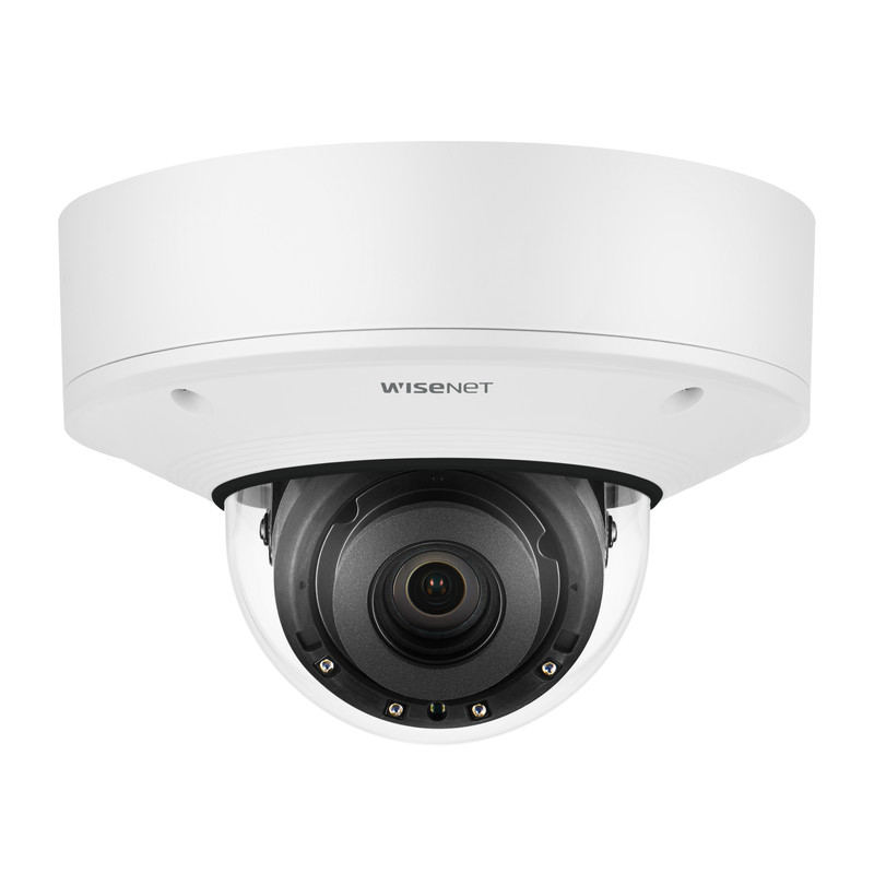 Hanwha Techwin XNV-8081RE 5M Vandal Resistant Dome SecurityCamera 3.9-9.4m Lens gallery
