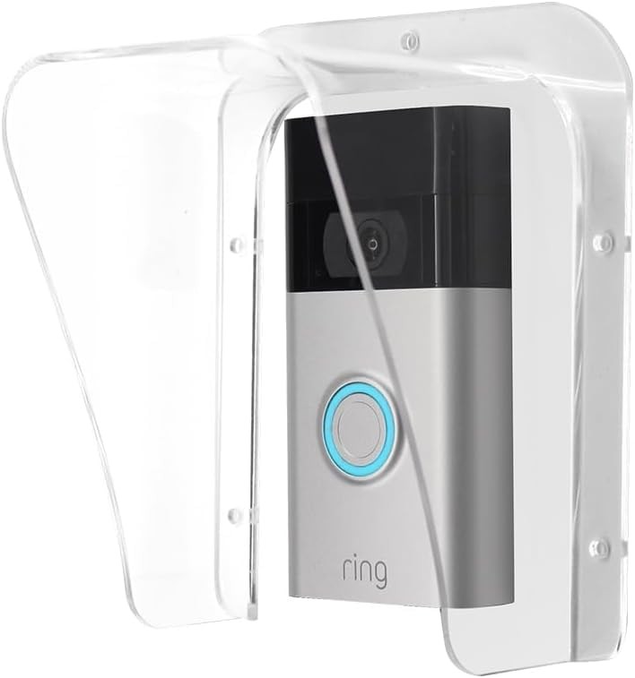 Doorbell Rain Cover Weatherproof for Ring/Blink/Google Nest Video Doorbell, L…