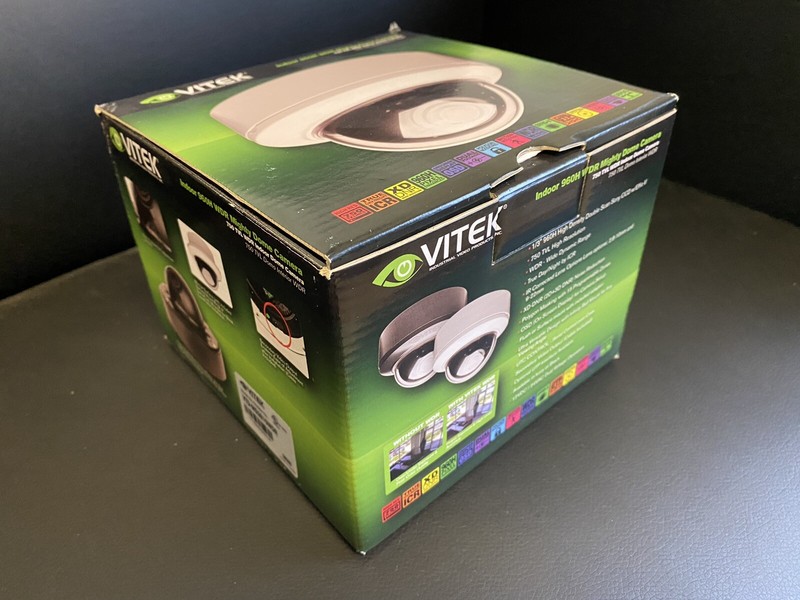 Vitek VTD-MS2810WDR 960H Indoor Effio V Powered WDR Mighty Dome 750TVL Camera
