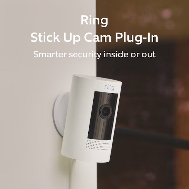 Ring Stick Up Indoor Outdoor Camera Two-Way Talk Live View Ring Stick Up Cam gallery