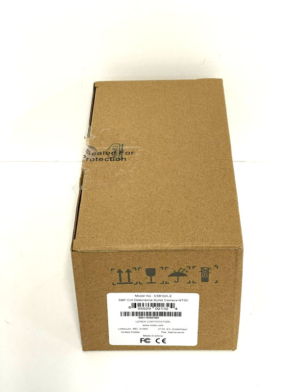 Lorex C581DA 5MP HD Active Deterrence Bullet Security Camera and Cable, 2 pack gallery