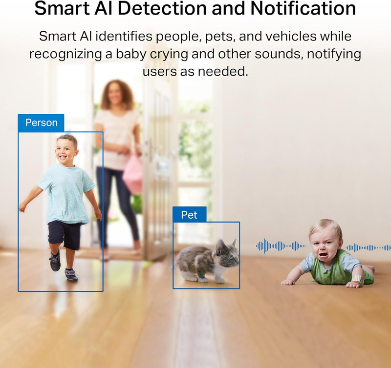 Tp-Link Tapo 2K QHD Pan/Tilt Wi-Fi Camera | Apple Homekit | Physical Privacy Mod gallery