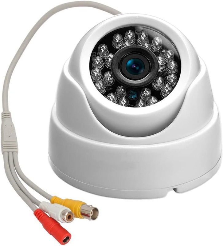 CCTV Indoor Dome Camera 800TVL with Audio & Night Vision 24 IR LEDs gallery