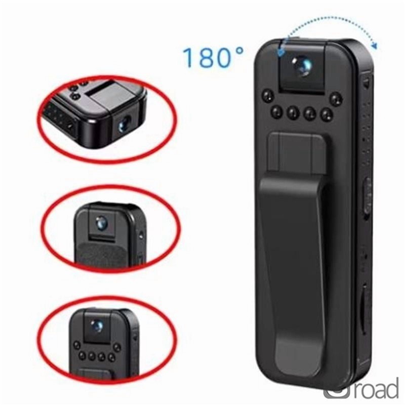 1080P HD Mini Body Camera With Night Vision Motion Detection For SecurityOutdoor