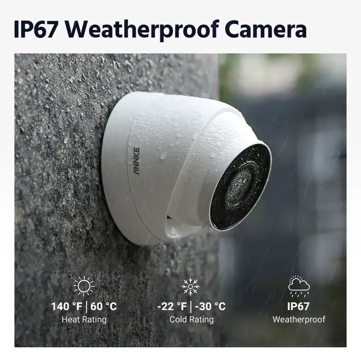 ANNKE 4K Ultra HD IP Security Turret Camera AI Human Vehicle Detection gallery