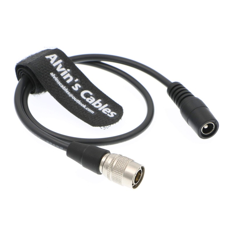 Hirose 4 Pin Male to DC Female Power Cable for Sound Device Zaxcom Recorders gallery