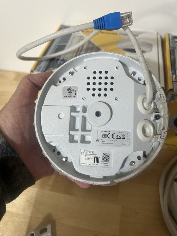 Pair of Axis Communications M3037-PVE Network Cameras gallery