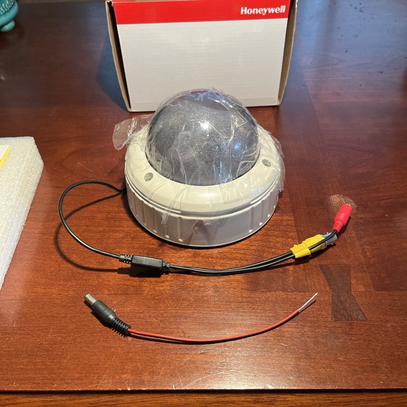 Honeywell HD51 Vandal Resistant Dome Camera Rugged Minidome White New Open Box gallery