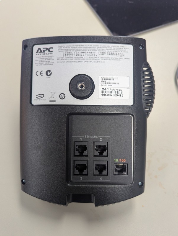 APC NetBotz Room Monitor 355 Security Camera - NBWL0355 gallery