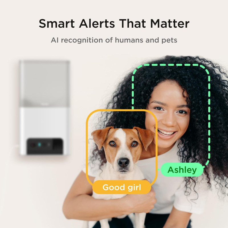 Bites 2 Lite Interactive Wifi Pet Monitoring Camera with Phone App and Treat Dis gallery