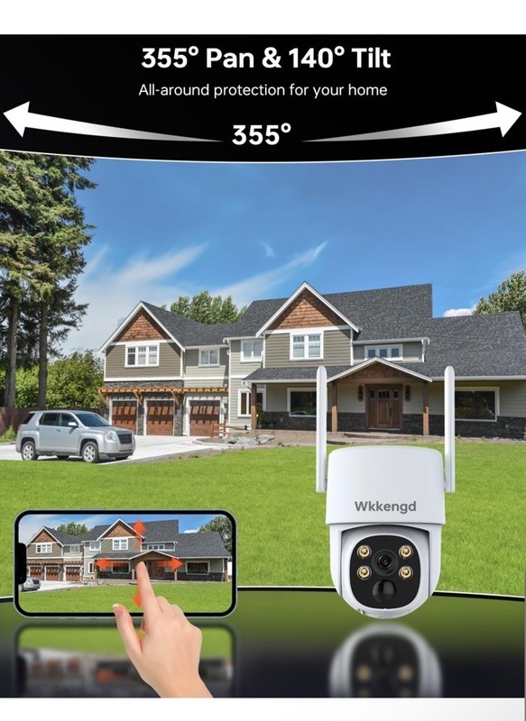 2-Cam Kit, 5G/2.4G WiFi, 2K F1.0 Aperture True Full Color Night Vision gallery