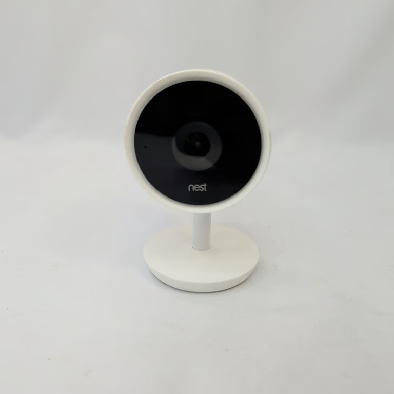 Google Nest Cam IQ Indoor Security Camera 1080p HD WiFi White A0053 Pre-Owned