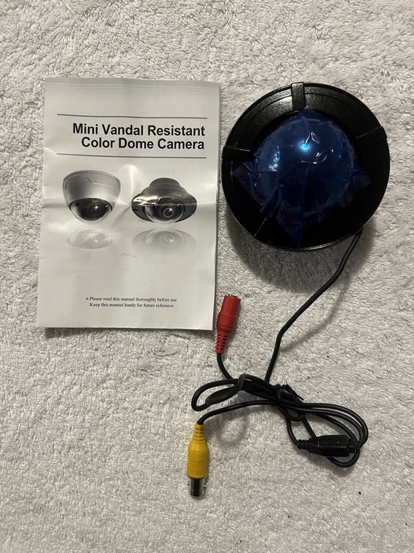 Mini Vandal-Resistant Color Dome Camera