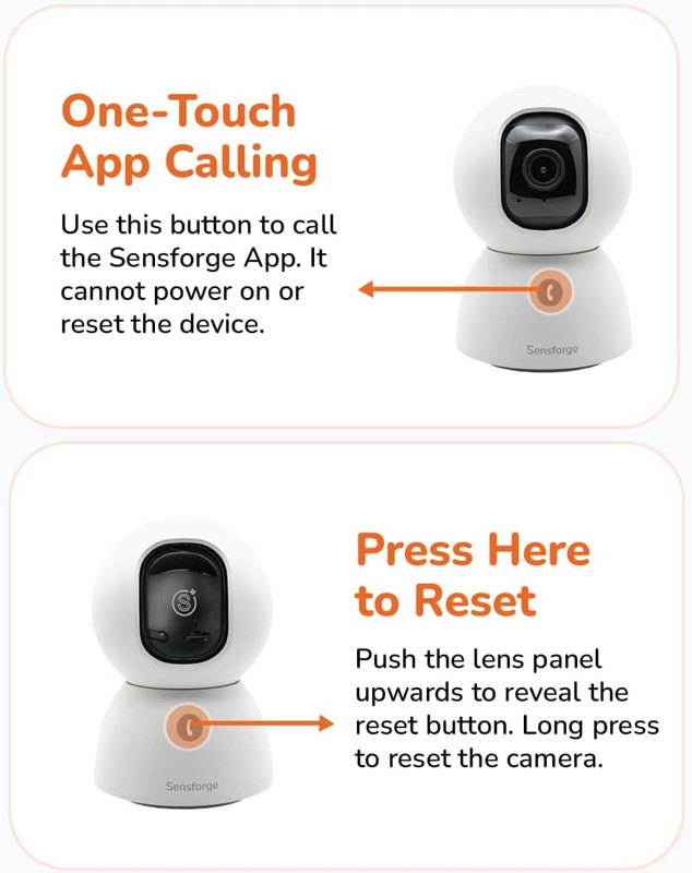2.5K Pan-Tilt Security Camera, 360° Dual-Band Wifi Camera for Home, Free AI Huma gallery