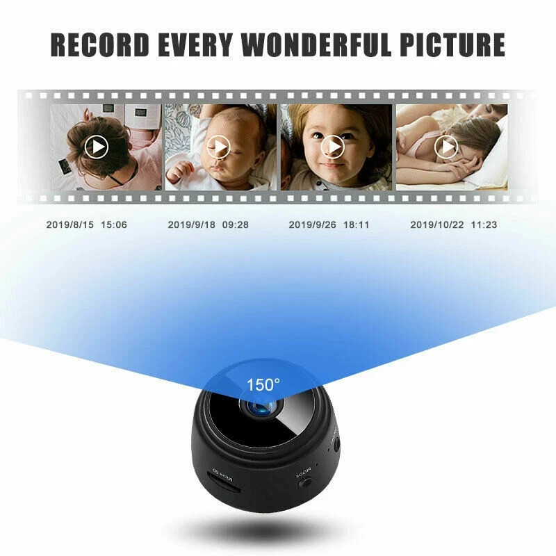 Mini Wireless Record Camera WiFi IP Home Security DVR Night Vision HD USB 1080P gallery