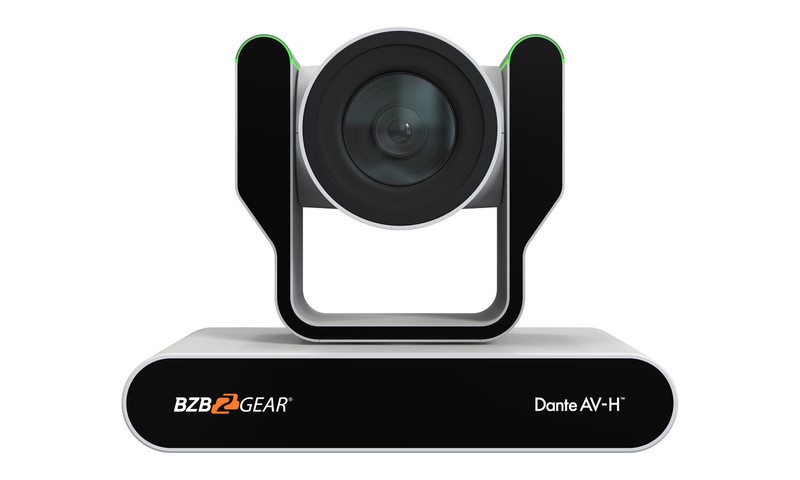 BZBGEAR 30X 1080P FHD HDMI/3G-SDI/USB 2.0/USB 3.0 Dante AV-H PTZ Camera/White