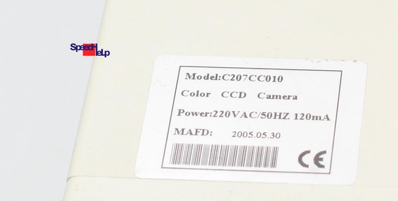 Ccd C207cc010 Color Video Ccd Camera Computar 3.5-8 1:1.4 1/3 Cs 12v Adapter gallery