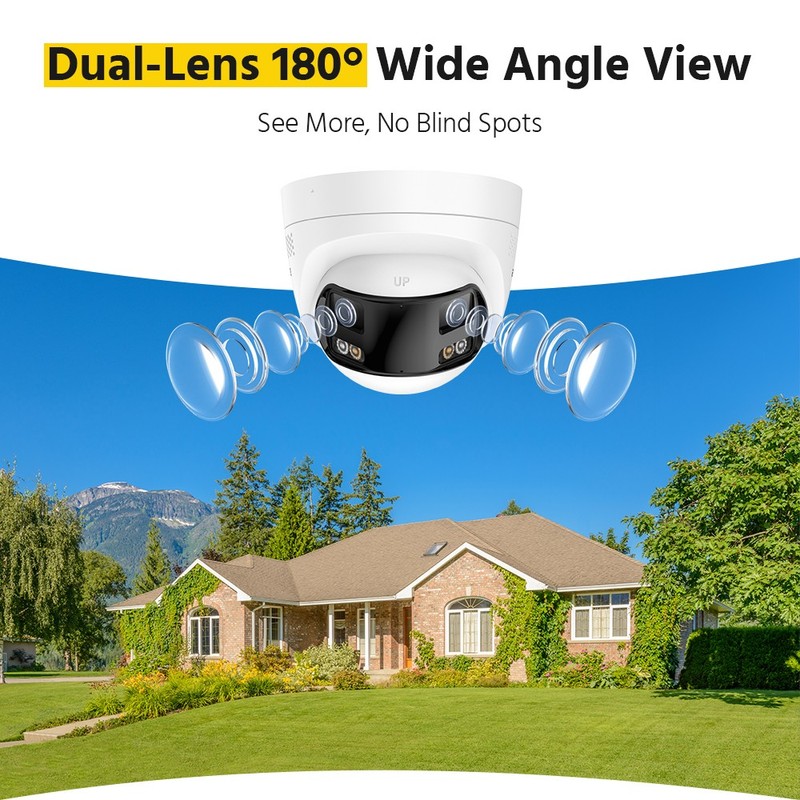 ANNKE 8CH 12MP NVR 6MP Dual Lens POE Security Camera System Two Way Audio Color gallery