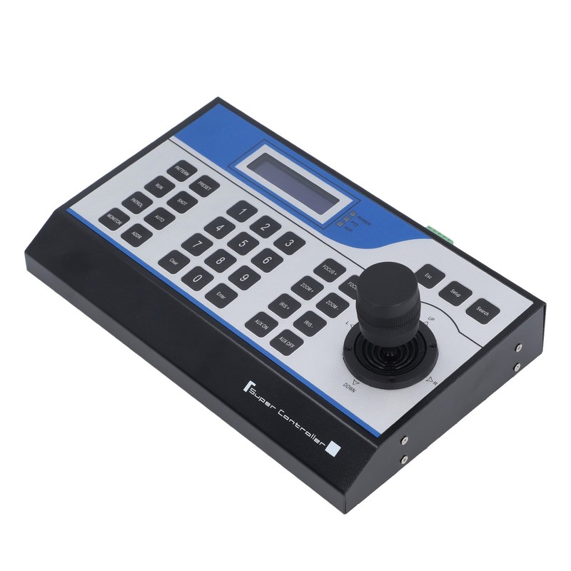 EU Plug 3D Camera PTZ Controller ABS Mini Analog PTZ Dome Camera Keyboard For Ba gallery