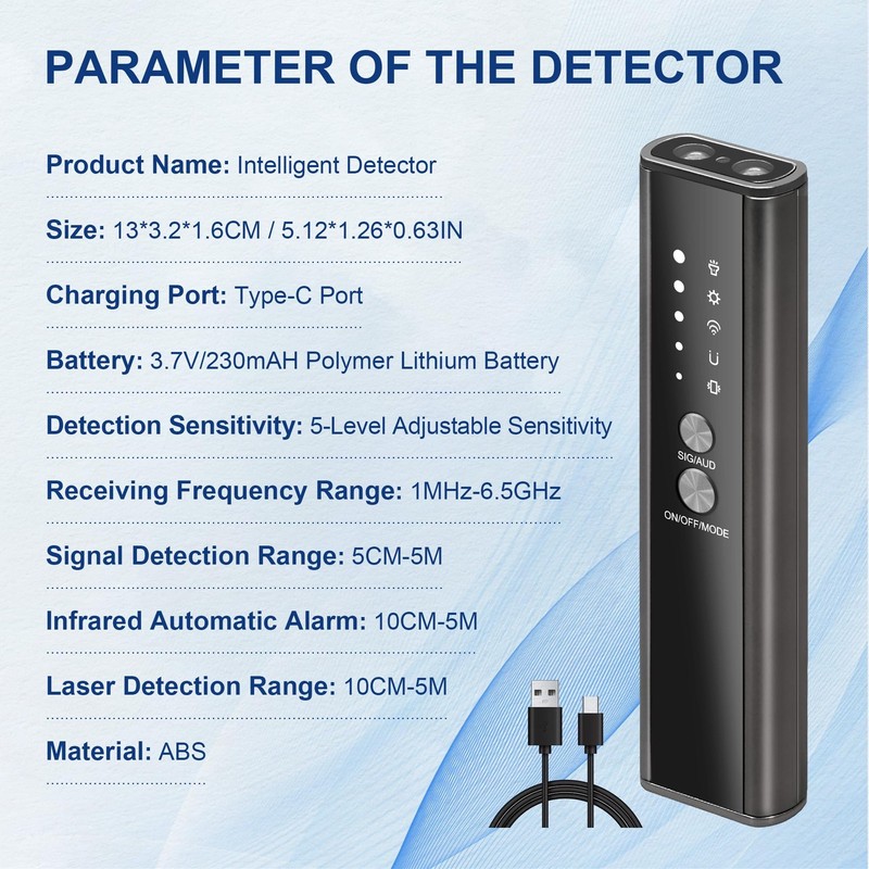 2025 Version Finder Detector-KT-02 Device Detector with Vibration Sound Alarm... gallery