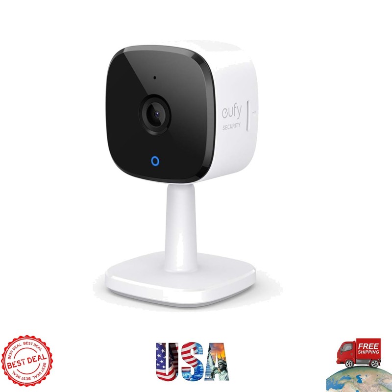 Plug-in Indoor Cam C120 – 2K Resolution with Two-Way Audio & Motion Alerts