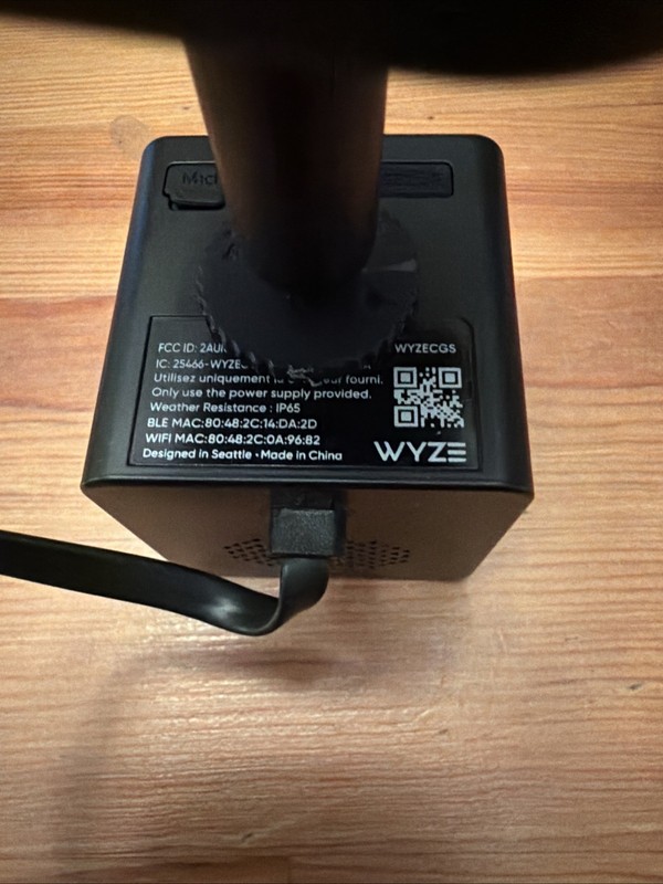 WYZE CAM BLACK WIFI WIRELESS 1080P SECURITY CAMERA WYZECGB gallery
