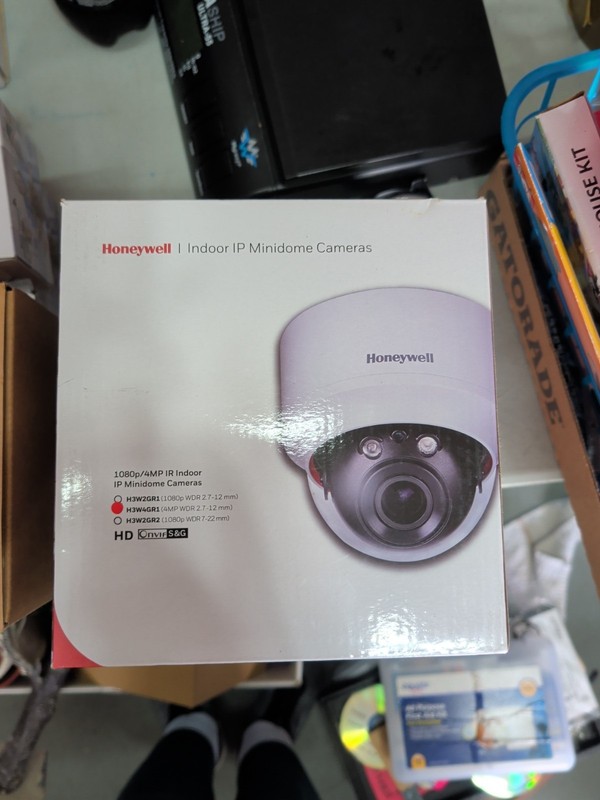 NEW Honeywell 4MP IR Indoor Mini Dome IP Security Camera H3W4GR1