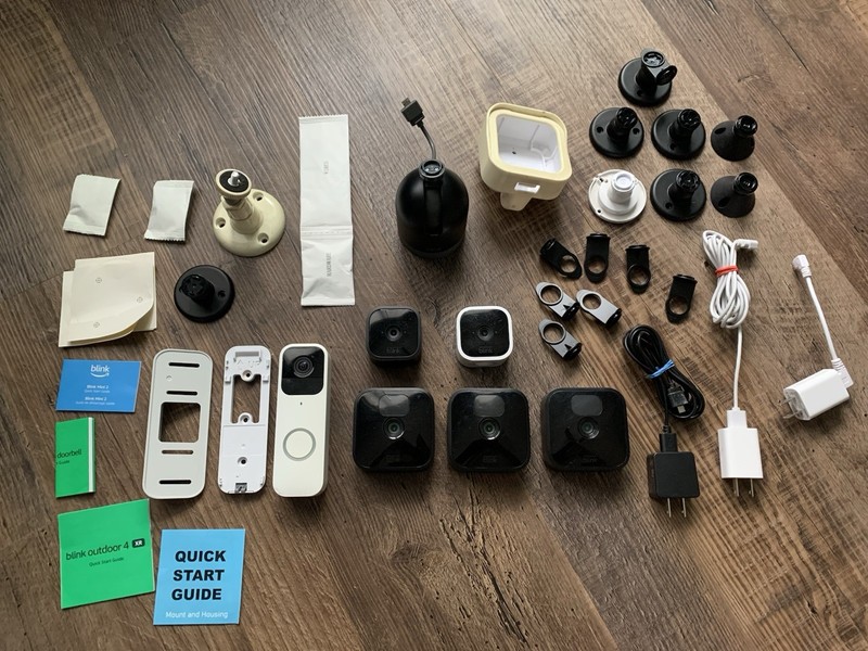 Huge Blink Outdoor (3rd Gen) Smart Security Camera & Accessories Lot!!