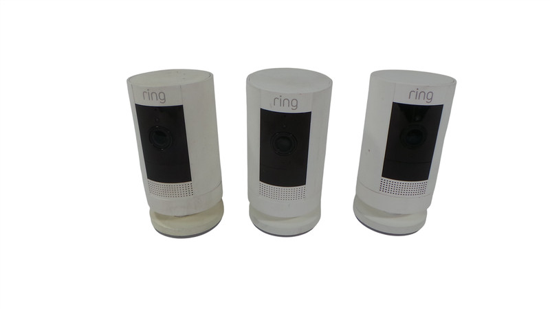 Lot of 3 Ring Stick Up Cam 5UM7E5 3rd Gen In/Outdoor Battery Security Camera